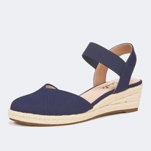 LifeStride Women's Kimmie Wedge Espadrilles Sandal